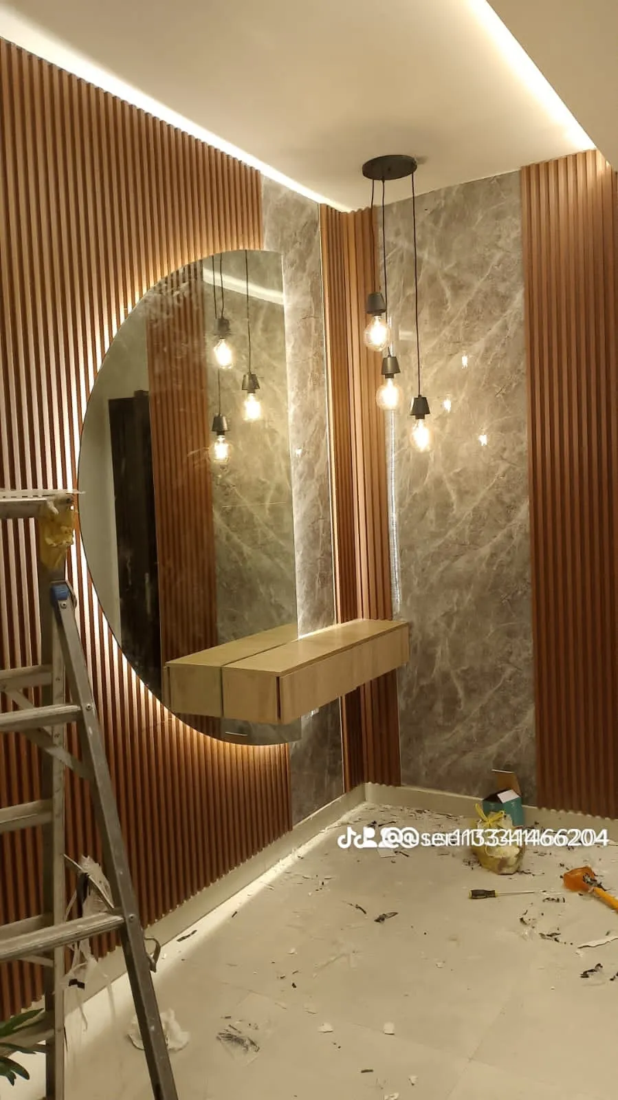 معلم تركيب ديكورات مرايا في حي الصفا بجدة