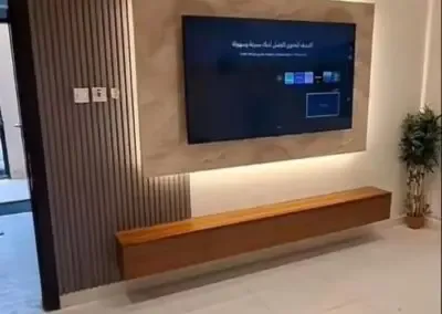 معلم ديكورات شاشات جدة حي السنابل