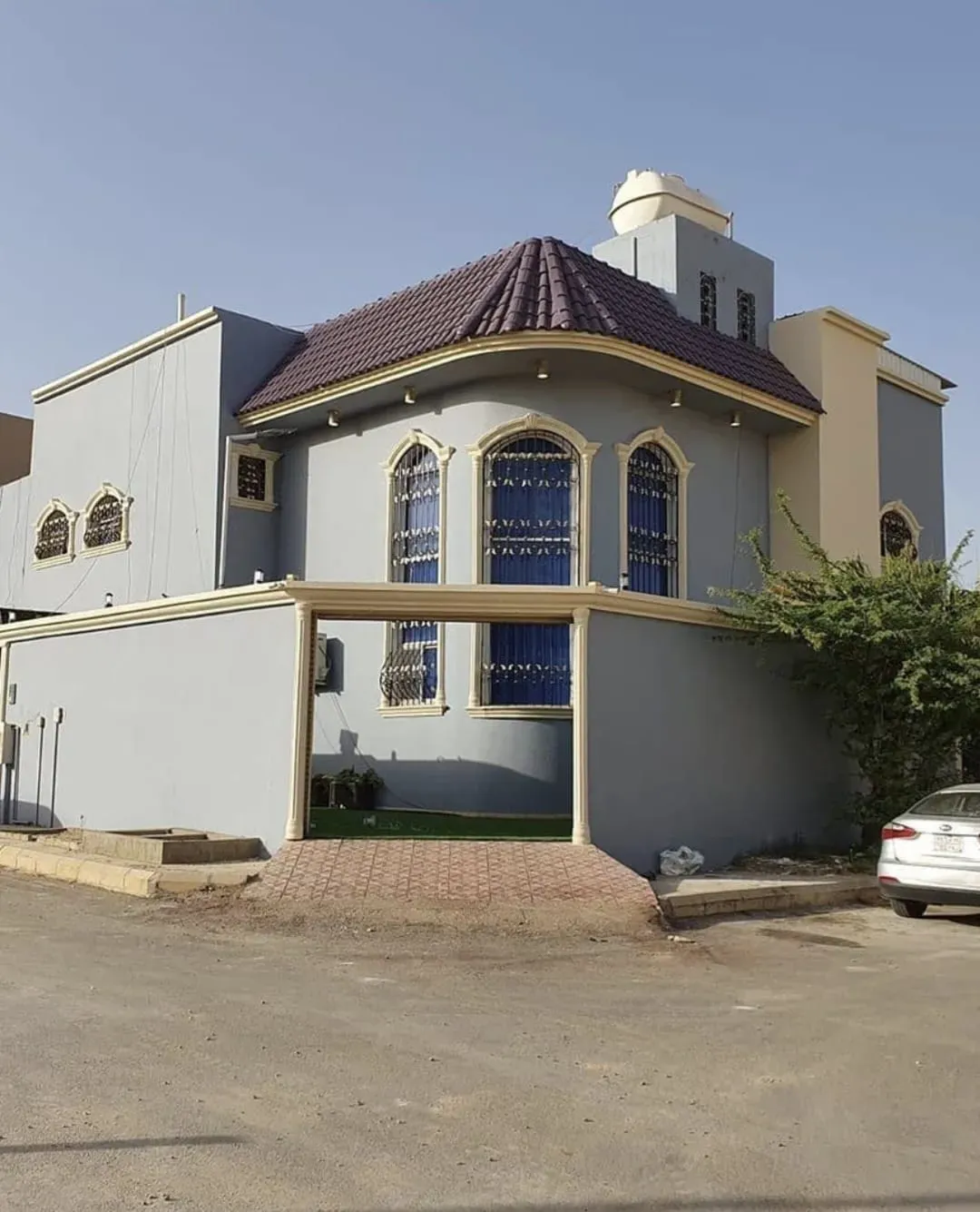 معلم تجديد واجهات فلل  بجدة حي الخمرة