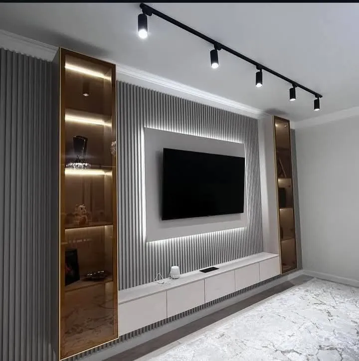 ديكورات جبس بورد شاشات بجدة: أحدث تصاميم شاشات بلازما مودرن 