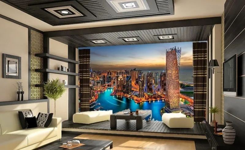 معلم محترف بتركيب ورق الجدران في جدة