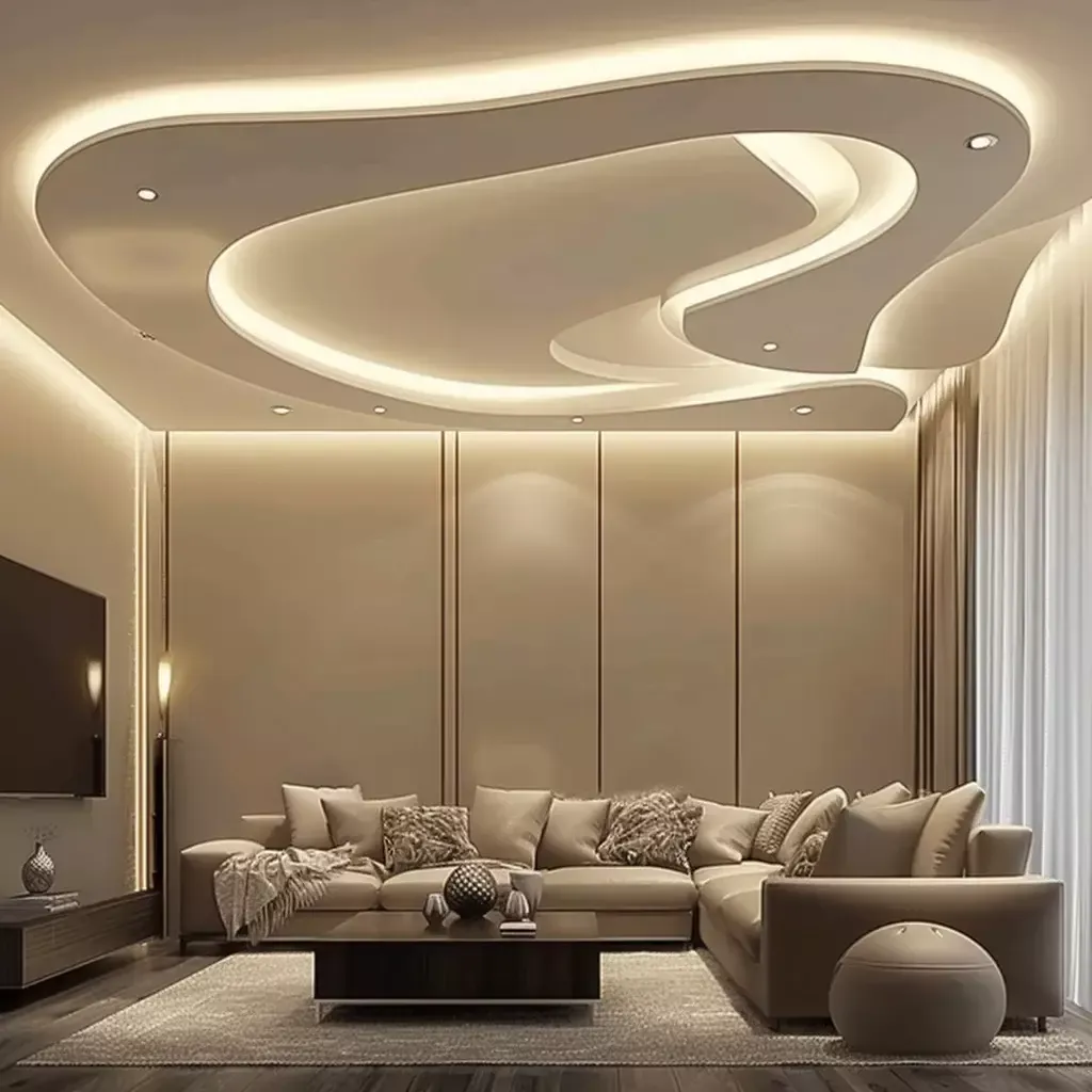 ديكورات جبسية حديثةطريقة التركيب وأشكال مميزة لعام 2024بجدة