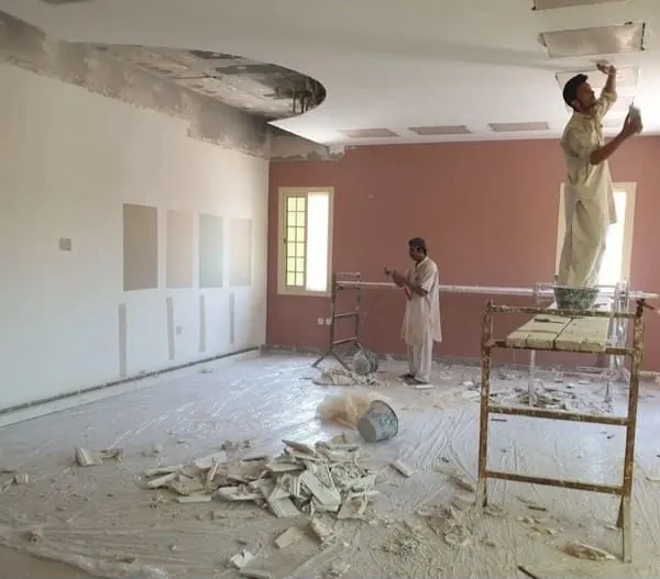 معلم دهانات وترميمات في جدة وجميع مناطق المملكة السعودية 