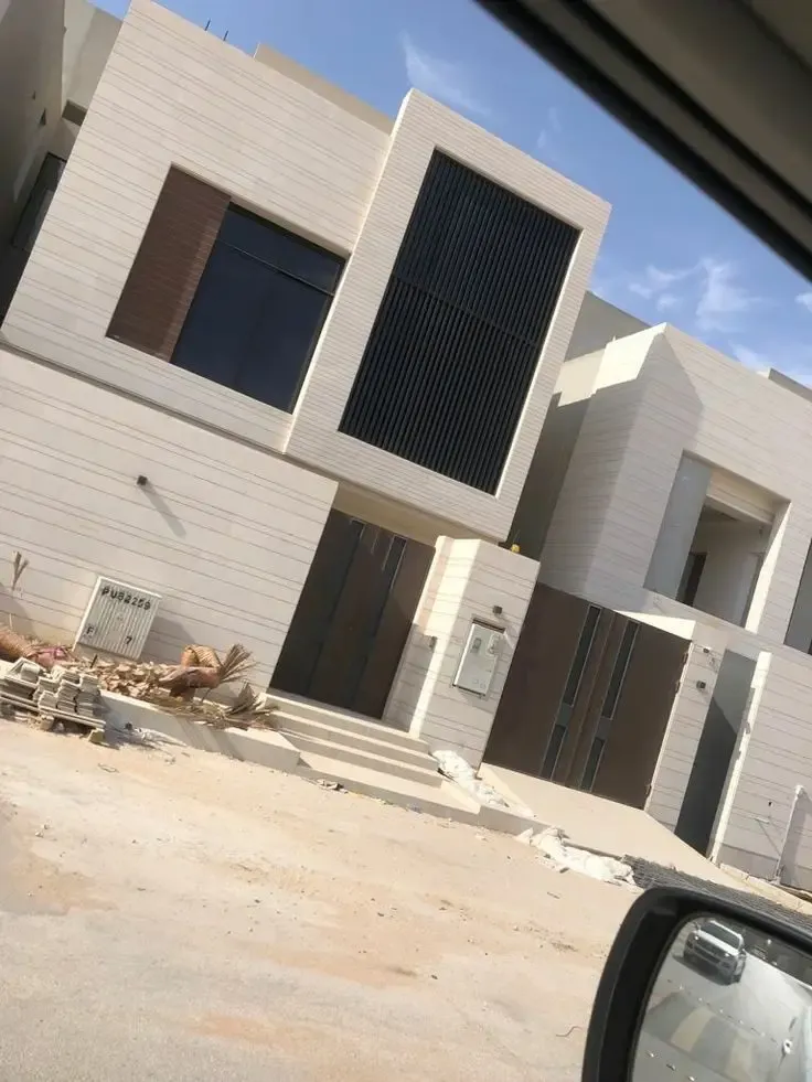 معلم دهانات خارجية رائعة في حي النخيل بجدة 