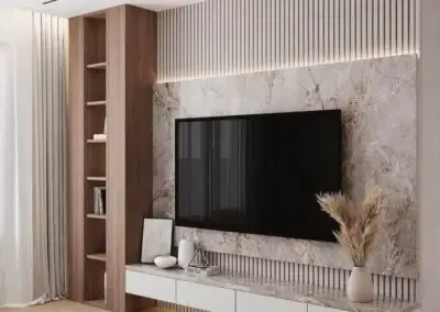 معلم ديكورات شاشات جدة حي السنابل