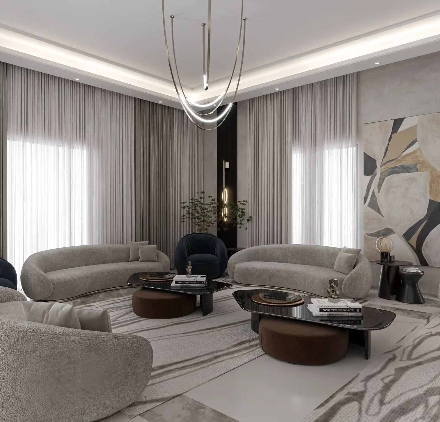 معلم ديكورات جدارية حي ريان بجدة 