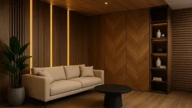 معلم ديكورات بديل الخشب والرخام حي الدوحة 