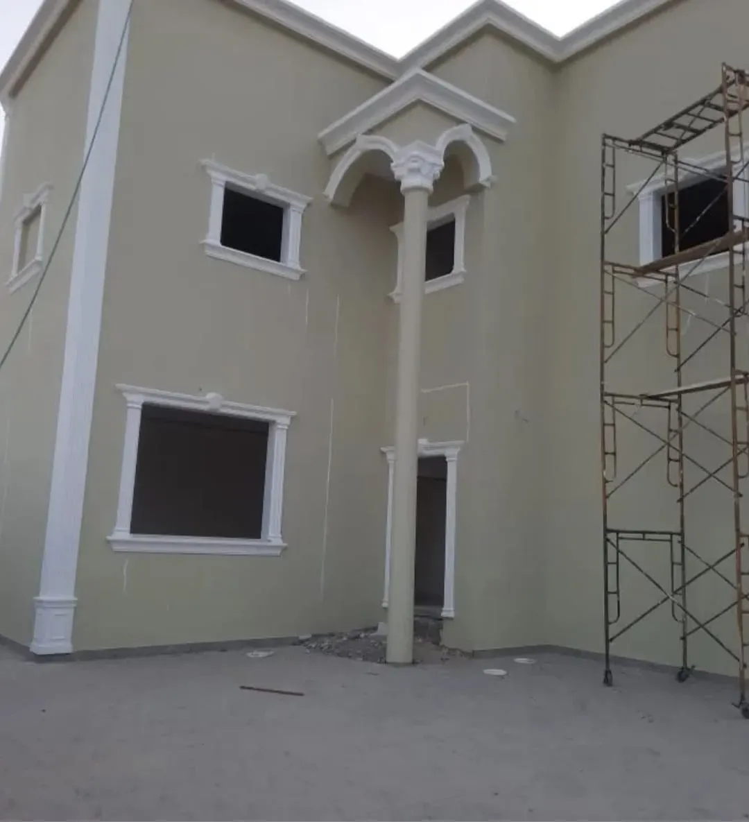 معلم تجديد واجهات فلل  بجدة حي الخمرة