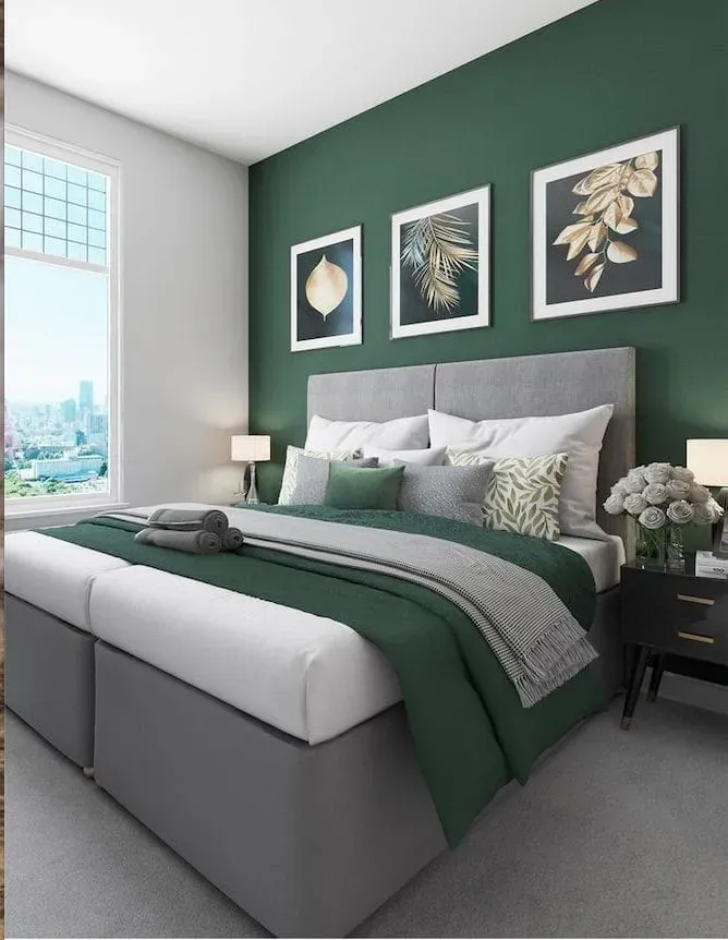 ألوان دهانات غرف حديثة في حي النخيل