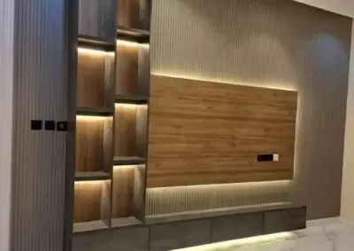 معلم محترف لديكورات بديل الخشب بجنوب جدة 