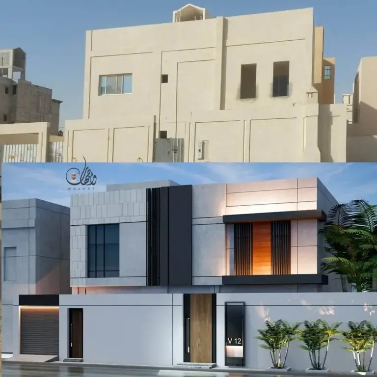 معلم دهانات بروفايل خارجي في حي السنابل بجدة 