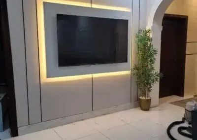 ديكورات شاشات حي البوادي 