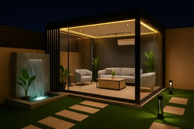 بناء مجالس خارجية فخمة وعصرية بجدة 