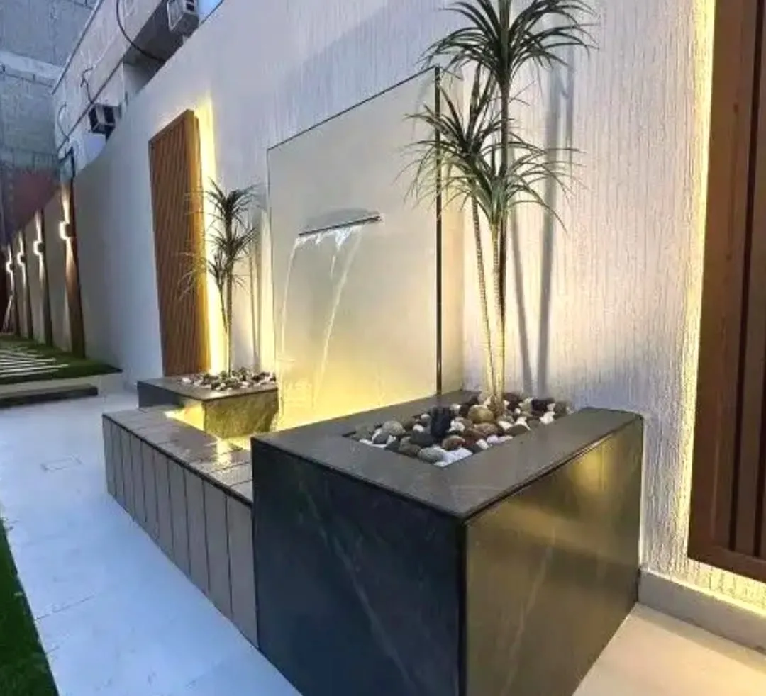 تصميم شلالات حديثه لمنازل وفلل جدة 