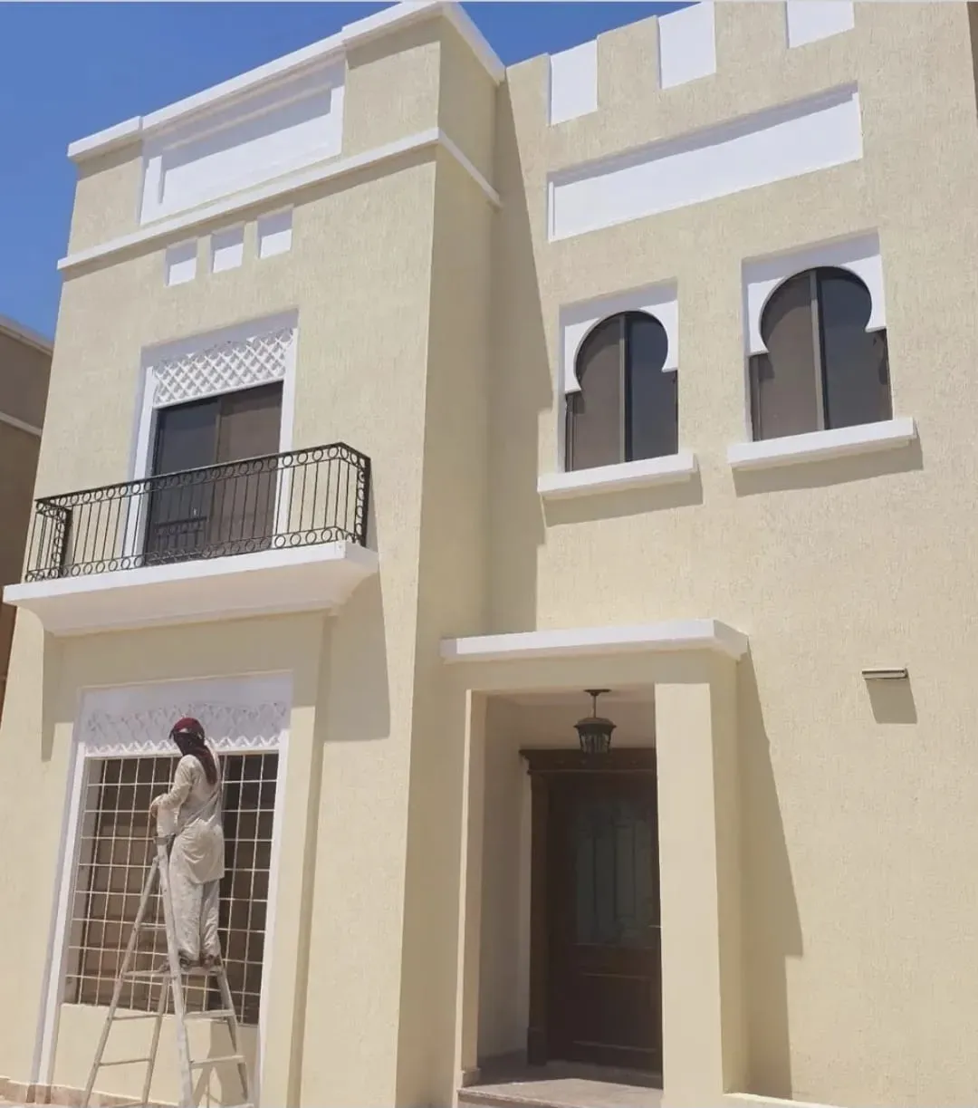 احدث دهانات للواجهات الخارجية ومقاومة لتقلبات الطقس في جدة 