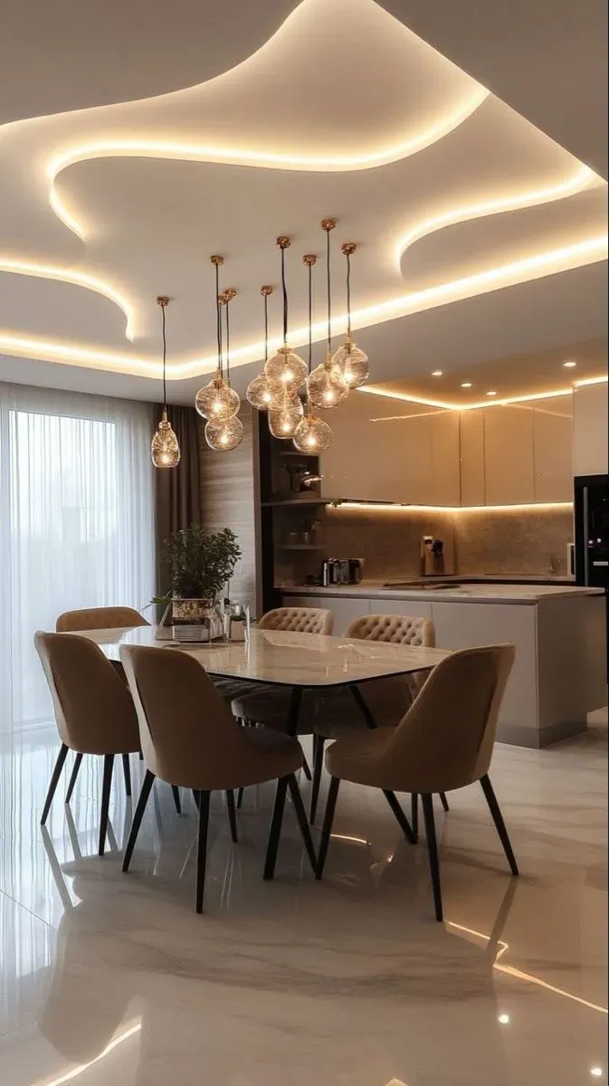 أحدث ديكورات جبس بورد بجدةتصاميم مودرن مذهلة لكل غرف المنزل 