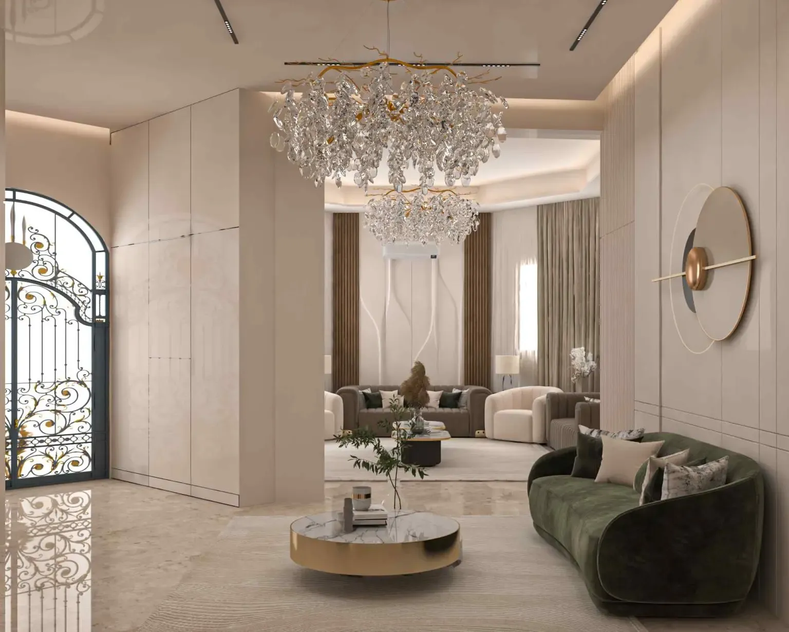 أحدث ديكورات ودهانات الجدران حي صفا: دليل شامل لتجديد منزلك